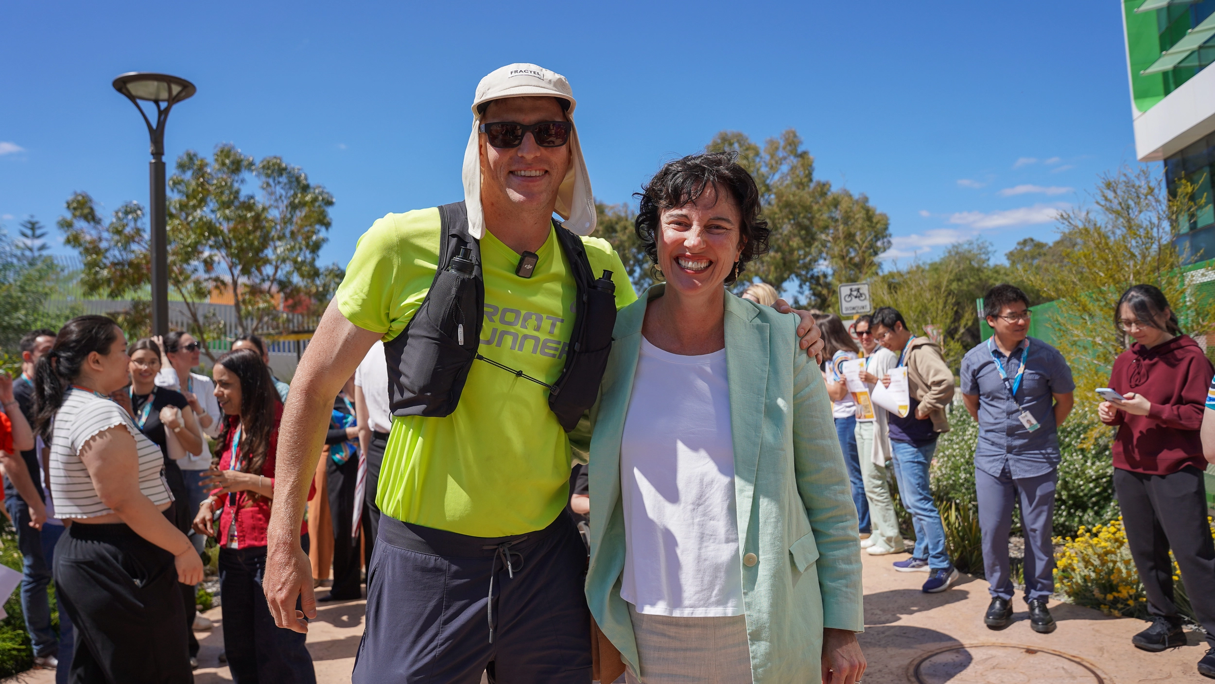 jacob byrne at the finish line